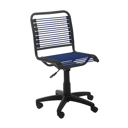 Bungie Low Back Office Chair with Bungee Cord Seat